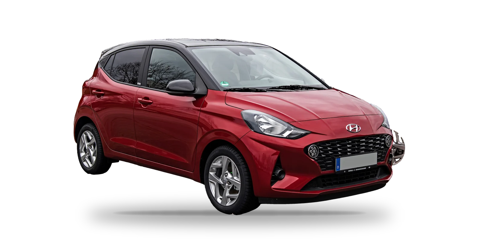 Hyundai i10 rouge